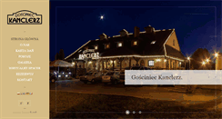 Desktop Screenshot of goscinieckanclerz.pl